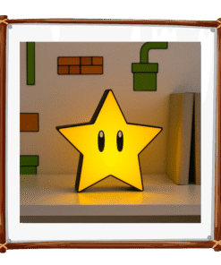 Luminária Estrela Super Mario Bros 3D - Super Star Light